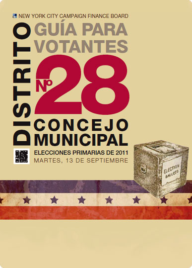 2011 Primary Election Voter Guide cover